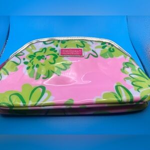 Lilly Pulitzer Pink and Green Cosmetic Bag